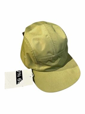 COS Light Olive Five Panel Cap Hat NWT Minimalist Unisex S/M